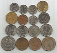 Colombia 1954 - 1988. Collection Of 16 Different Coins - Colombia