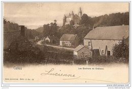 CELLES ..-- HOUYET ..-- Nels 8 , N° 14 . Environs Du Château . 1902 Vers BXL ( Melle Marguerite DEVOS ) . Voir Verso . - Houyet