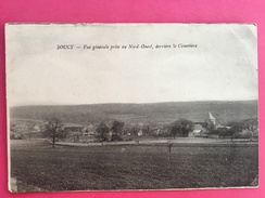 89 Yonne, Soucy, Vue Générale, Derrière Le Cimetière, 1919, (Desaix) - Soucy