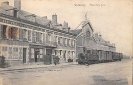 18-VIERZON- PLACE DE LA GARE - Vierzon