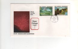 Timbres Yvert N° 372 Et 373 Sur Enveloppe Premier Jour Du 13 August 1973 - Storia Postale