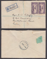 E0265 NEW ZEALAND 1940, Registered Cover Wellington To Levin - Briefe U. Dokumente