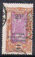 CONGO N°105a  Variété Sans Point Après "F" - Oblitérés