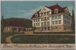 Neues Primarschulhaus Am Hasenbühl, Uster - Litho Hindermann - Uster