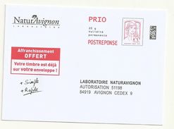 PAP POSTREPONSE NATURE AVIGNON LOT  17P026. - PAP: Ristampa/Ciappa-Kavena