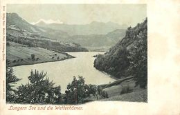 PIE 17-T-7819 : LUNGERN. SEE UND DIE WETTERHÖRNER - Lungern