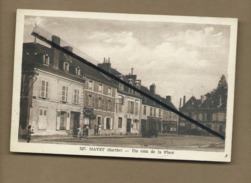 CPA -   Mayet  - ( Sarthe ) - Un Coin De La Place - Mayet