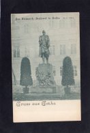 73187    Germania,   Das  Bismarck -  Denkmal In  Gotha,  Gruss Aus Gotha,  NV - Gotha