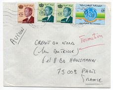 Maroc--1993--lettre De MARRAKECH  Pour PARIS (France)--Composition De Timbres  ---  Cachet - Marocco (1956-...)