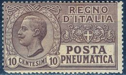 Italy 1913 Posta Pneumatica 10 C. MNH** - Lot. REPN1 - Pneumatic Mail