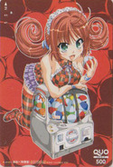 Carte Prépayée - MANGA - Fille Gourmande & Bonbon - ANIME Japan Prepaid Card QUO Karte - NFS 9395 - BD