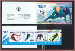 NORTH KOREA 2014 XXII OLYMPIC WINTER GAMES SOCHI STAMP BOOKLET - Winter 2014: Sochi