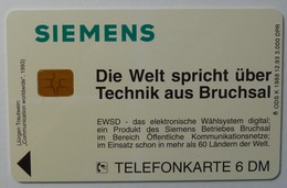 GERMANY - Siemens - 6DM - ODS K 1988 12.93 - 3000ex - Mint - T-Reeksen : Tests