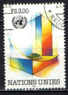 NAZIONI UNITE - GINEVRA - 1992 - SEDE ONU STILIZZATA - USATO - Oblitérés