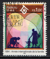 NAZIONI UNITE - GINEVRA - 1994 - ANNO INTERNAZIONALE DELLA FAMIGLIA - USATO - Used Stamps