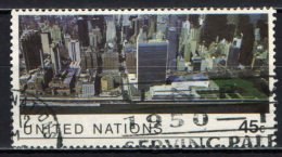 NAZIONI UNITE - NEW YORK - 1989 - SKY LINE DI NEW YORK - USATO - Usados