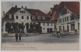 Herzogenbuchsee - Hotel De Soleil, J. Bühler Eisenwarenhandlung - Animee - Photo: Guggenheim - Herzogenbuchsee