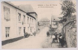 Cpa Stave      école - Mettet