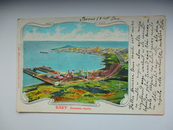 IMP. RUSSIA AZERBAIJAN  BAKU , CAPE BAILOV , OLD POSTCARD , RA - Azerbaïjan