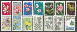 La Flore En Andorre.  14 Timbres Neufs ** Différents - Sonstige & Ohne Zuordnung