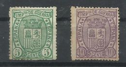 ESPAÑA 154/55  (*) - Unused Stamps