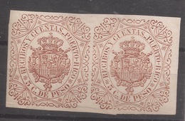 1882 Ingresos Forbin 7** Puerto Rico-Recibos Y Cuentas-estampillada MNH - Fiscali-postali