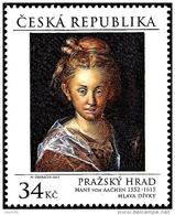 Czech Republic - 2015 - Prague Castle: Hans Von Aachen - Head Of A Woman - Mint Stamp - Nuovi