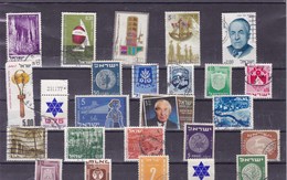 ISRAEL : Y&T : Lot De 25 Timbres Oblitérés - Colecciones & Series
