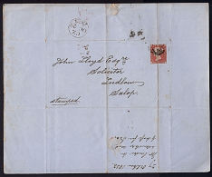 I0018 GREAT BRITAIN 1853, Cover To Ludlow - Sonstige & Ohne Zuordnung