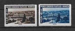 LOTE 1382  ///  PRIMER CONGRESO FILATELICO  MANRESA 1947 **MNH  LUXE        ¡¡¡¡¡¡ LIQUIDATION !!!!!!! - Nationalistische Ausgaben