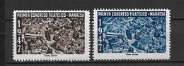 LOTE 1382  ///  PRIMER CONGRESO FILATELICO  MANRESA 1947 **MNH  LUXE        ¡¡¡¡¡¡ LIQUIDATION !!!!!!! - Emissions Nationalistes