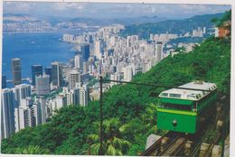 Asie,asia,chine,china,HONG KONG,TRAMWAY,VUE AERIENNE - China (Hong Kong)