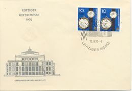 Allemagne Orientale FDC 1970 " Montres " Yvert 1280 - Horlogerie