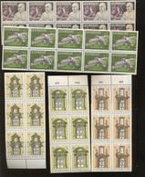 1988   Wilz, Differdange, Portraits, Monnet, J.O., 1151 / 1159 **en Bloc De 10, Cote 159 €, - Volledige Jaargang