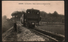 DD2316  FRANCE LANGRES LA CREMAILLERE SUPERIEURE AU DESSOUS DU PONT TRAIN  POSTCARD - Langres