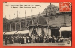 NET-17  Charbonnières-les-Bains  Distribution De Jouets. Circulé 1912 - Charbonniere Les Bains