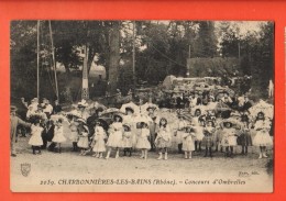 NET-18  Charbonnières-les-Bains  Concours D'Ombrelles, Parapluies. ANIME  Non Circulé - Charbonniere Les Bains