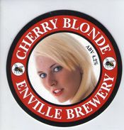 ENVILLE BREWERY (COXGREEN, ENGLAND) - CHERRY BLONDE - PUMP CLIP FRONT - Enseignes