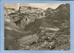 Bivio (Surses) Julierpass Mit Blick Ins Val D'Agnelli (canton Des Grisons) 2 Scans 07-08-1953 - Bivio