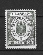 LOTE 1891 D  ///  ESPAÑA  SELLOS FISCALES  -  PARA EFECTOS DE COMERCIO CLASE 14ª - Revenue Stamps