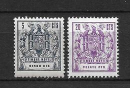 LOTE 1891 D  ///  ESPAÑA  SELLOS FISCALES -  TIMBRE MOVIL - Revenue Stamps