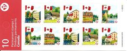 CANADA, 2010, Booklet 421, Historic Mills, 10xP - Full Booklets