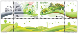 Romania 2016 /Europa CEPT / Set 2 Stamps From Block - 2016