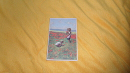 CARTE POSTALE ANCIENNE NON CIRCULEE DATE ?. / SERIE 1939 N°9 . / FLEURS DES CHAMPS. / REDON. - Redon