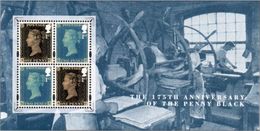 GROSSBRITANNIEN GRANDE BRETAGNE GB 2015 Penny Black Anniversary SHEET SG MS3709-10 MI 3737II-3738 II YV F-4153-54 - Nuevos