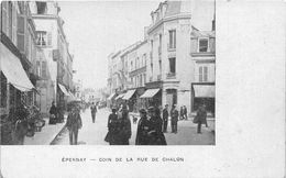 51-EPERNAY- COIN DE LA RUE DE CHALON - Epernay