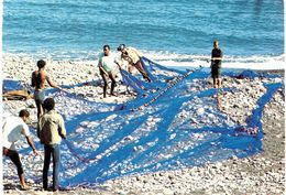 Afrique - La Réunion -  Pêcheurs à St Paul - Réunion