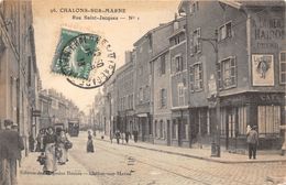 51-CHALONS-SUR-MARNE- RUE SAINT JACQUES - Châlons-sur-Marne