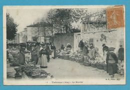 CPA Le Marché TREVOUX 01 - Trévoux