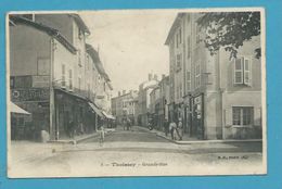 CPA 8 - Grande Rue Commerces THOISSEY 01 - Non Classés